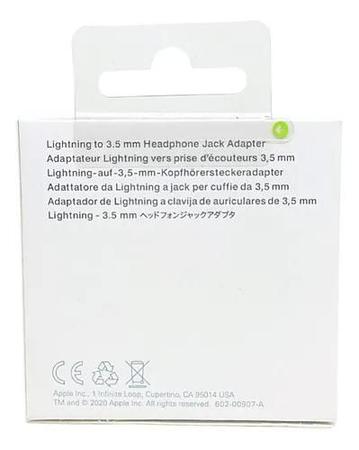 Imagem de Adaptador Lightning Para Fone De Ouvido compativel com iphone todos os modelos