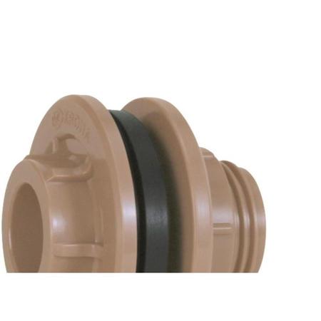 Imagem de Adaptador Marrom Krona Com Flange 40X1.1/4  344 . / Kit C/ 6