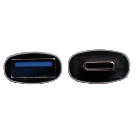 Adaptador Otg Conexão Usb Para Usb-c Preto Oex Ad203 Imagem de Adaptador Otg Conexão Usb Para Usb-c Preto Oex Ad203