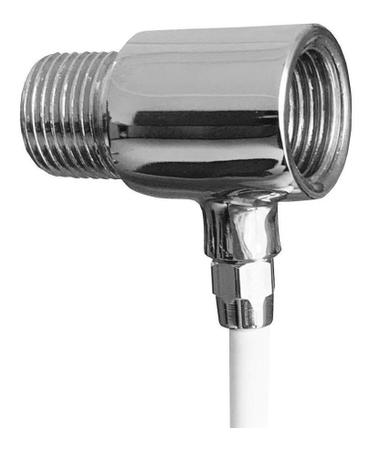 Adaptador Para Filtros De Água E Torneira Metal Cromado - Tratagua Imagem de Adaptador Para Filtros De Água E Torneira Metal Cromado