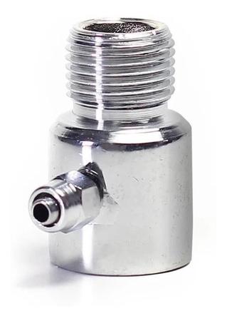 Adaptador Para Filtros De Água E Torneira Metal Cromado - Tratagua Imagem de Adaptador Para Filtros De Água E Torneira Metal Cromado