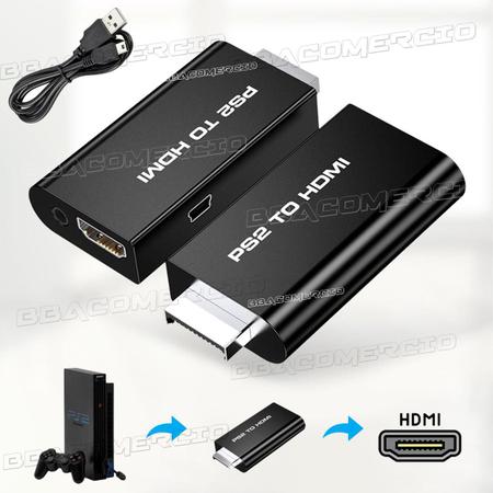 Adaptador Conversor Playstation 2 Ps2 A Hdmi C/audio Gtía.