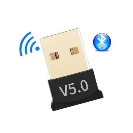 Imagem de Adaptador Receptor Transmissor Usb Bluetooth 5.0 Plug  PC, Notebook