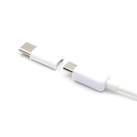 Imagem de Adaptador USB 3.1 Tipo C Macho X Micro 05 Pinos USB Fêmea