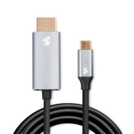 Imagem de Adaptador USB-C para HDMI 1,8M, 5+, Alumínio - 018-7450