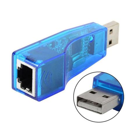 Imagem de Adaptador Usb Para Rj45 Substitui a Placa de Rede Cat5e