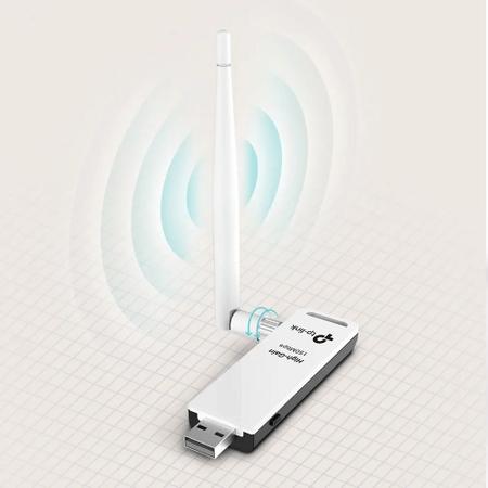 Imagem de Adaptador Usb Wireless 150mbps Compatível com o padrão IEEE 802.11n - TP-LINK