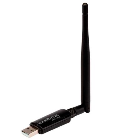 Imagem de Adaptador USB Wireless Intelbras IWA 3001 com Antena Externa