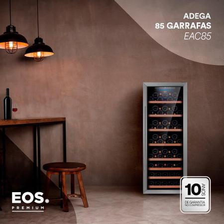 Imagem de Adega Climatizada de Embutir 85 Garrafas EOS Premium com Compressor EAC85 220V
