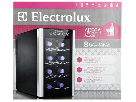 Imagem de Adega Climatizada Electrolux 8 Garrafas ACS08