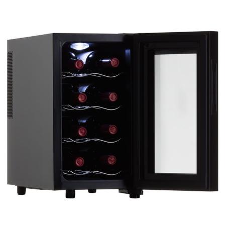 Imagem de Adega de Vinho 8 Garrafas Termoelétrica 127V Jc-23c1 Easy Cooler Preta