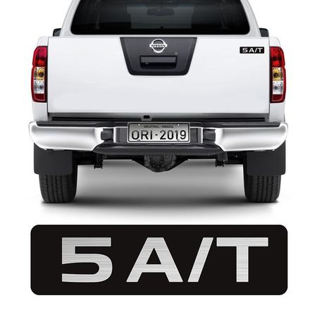 Imagem de Adesivo 5 A/T Nissan Frontier 08/15 Emblema Tampa Traseira