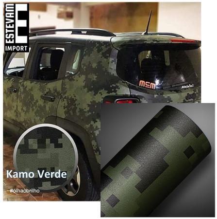Adesivo Automotivo Camuflado Para Envelopamento 1,38mx50cm - alltak Imagem de Adesivo Automotivo Camuflado Para Envelopamento 1,38mx50cm