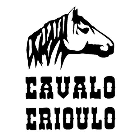 Adesivo Cavalo Crioulo 04 - Selaria Dias