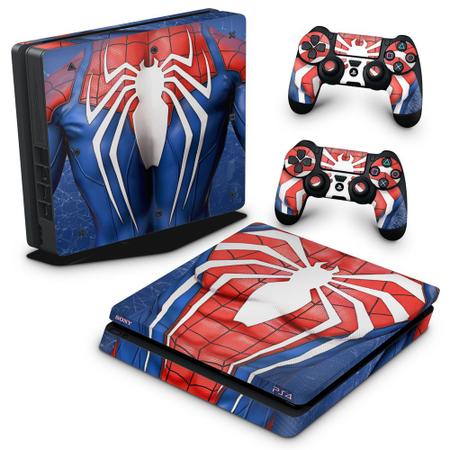 Skin PS4 Controle - Spider-Man Homem Aranha 2 - Pop Arte Skins