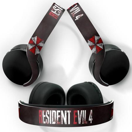 Imagem de Adesivo Compatível PS5 Headset Pulse 3D Playstation 5 Skin - Resident Evil 4 Remake