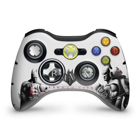 Imagem de Adesivo Compatível Xbox 360 Controle Skin - Batman Arkham City