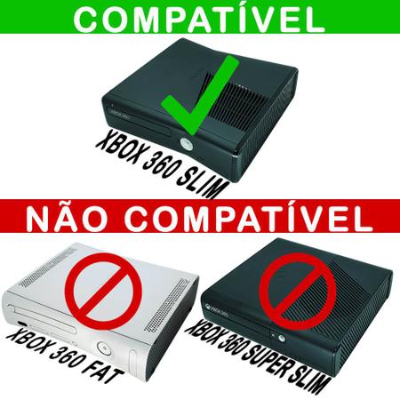 Comunicamp Etiquetas e Soluções Gráficas - Skin Adesivo Personalizado Xbox  360 Fat (Arcade)