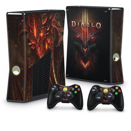 Imagem de Adesivo Compatível Xbox 360 Slim Skin - Diablo 3