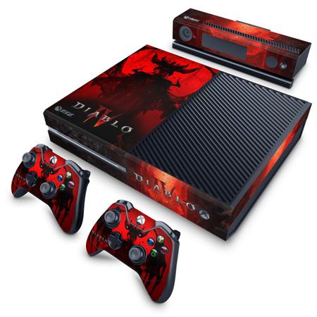 Imagem de Adesivo Compatível Xbox One Fat Skin - Diablo IV 4