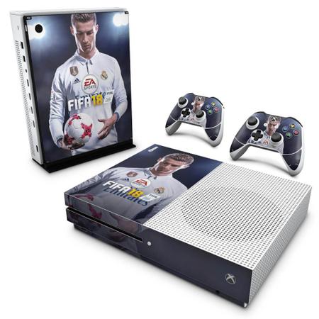 Imagem de Adesivo Compatível Xbox One S Slim Skin  - Fifa 18