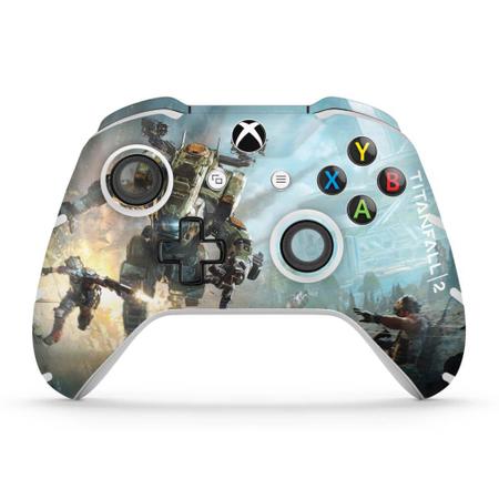 Skin Xbox One Slim X Controle - Branco - Pop Arte Skins