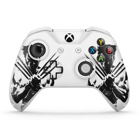 Skin Xbox One Slim X Controle - Branco - Pop Arte Skins