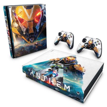 Imagem de Adesivo Compatível Xbox One X Skin - Anthem