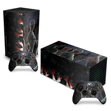 Adesivo Compatível Xbox Series X Horizontal Skin - Zombie Zumbi The Walking  - Pop Arte Skins - Acessórios Xbox Series X - Magazine Luiza