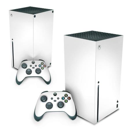 Xbox 360 Slim Skin - Branco - Pop Arte Skins