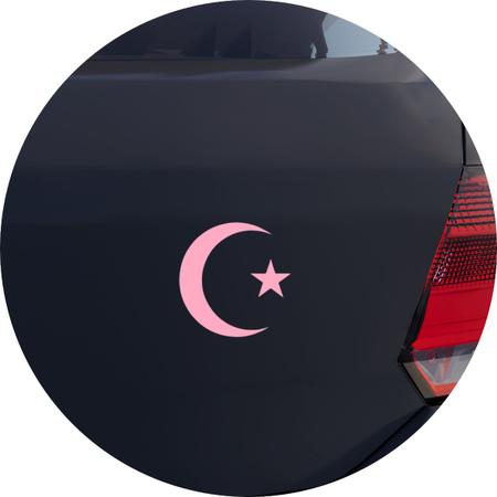 Imagem de Adesivo de Carro Islamismo Estrela Crescente