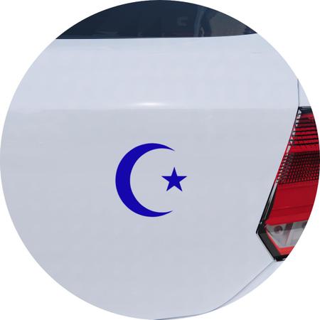 Imagem de Adesivo de Carro Islamismo Estrela Crescente