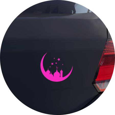 Adesivo de Carro Palácio 1001 Noites - Cor Roxo - Melhor Adesivo Imagem de Adesivo de Carro Palácio 1001 Noites - Cor Roxo
