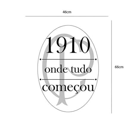 Imagem de Adesivo De Parede 1910 Onde Tudo Começou