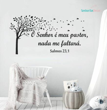 Adesivo Versículo Salmo 23: 1-6 - ( Cod - 0101 )