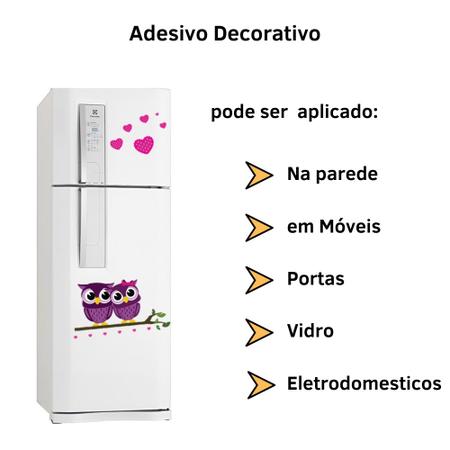 Imagem de Adesivo de Parede Decorativo para Sala Quartos Quarto Infantil Cozinha Porta Moveis Eletrodomestico