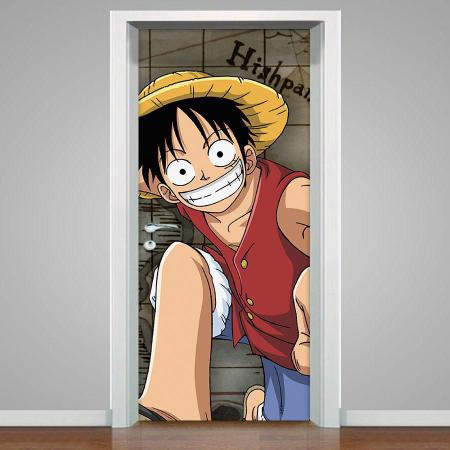 Aplique 12 Adesivos One Peace, Luffy Kit Termocolante