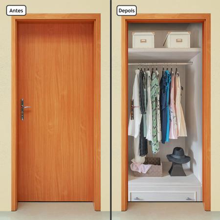 Imagem de Adesivo Decorativo de Porta - Closet - Armário - 1026cnpt