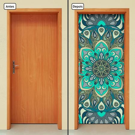 Imagem de Adesivo Decorativo de Porta - Mandala - 2356cnpt