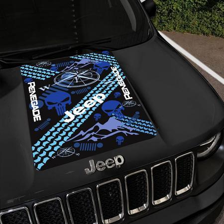 Imagem de Adesivo Do Capô Jeep Renegade 2016/2022 Adesivo Decorativo
