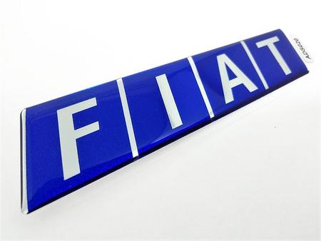 Imagem de Adesivo Emblema Fiat Resinado Uno, Tipo, Tempra, Elba