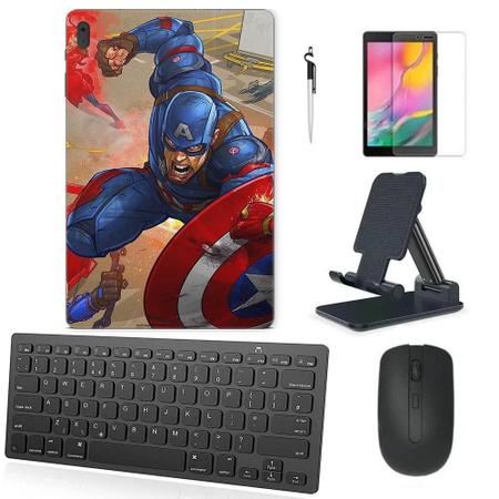 Adesivo Galaxy Tab S8 Plus Sm-X806 América 2 - Skin Zabom Imagem de Adesivo Galaxy Tab S8 Plus Sm-X806 América 2