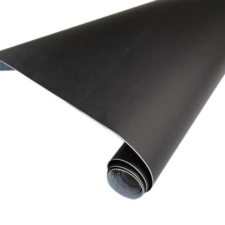 Imagem de Adesivo Lousa Quadro Negro Preto Fosco 2m X 45cm