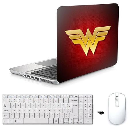 Adesivo Notebook Asus 14" M Maravilha Tecld Mou Branco - Skin Zabom Imagem de Adesivo Notebook Asus 14" M Maravilha Tecld Mou Branco