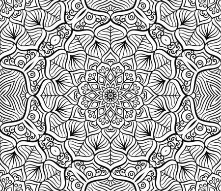 Adesivo para Colorir Mandala Tribal - TACOLADO PAPEL DE PAREDE