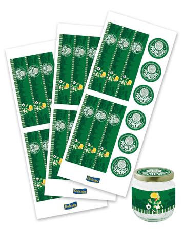 Kit Palmeiras Colorindo com Adesivos Grátis Lápis de Cor