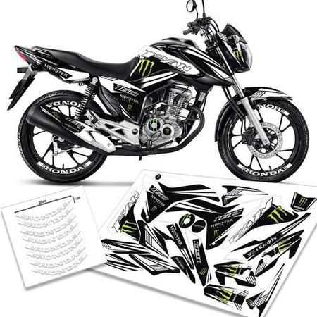 Adesivo personalizado honda fan cg 150 família do grau 2011-2015 premium  plus - OLIGRAPHICS - Adesivo para Moto - Magazine Luiza