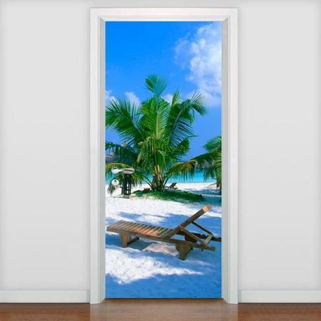 Adesivo Porta Praia 4 - 215x98cm Mix Adesivos Imagem de Adesivo Porta Praia 4 - 215x98cm Mix Adesivos