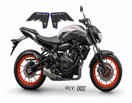 Imagem de Adesivo Protetor Lateral Tanque Yamaha MT 07 Kit 02