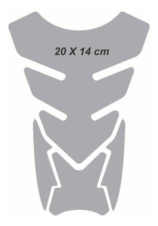 Imagem de Adesivo Resinado Protetor De Tanque Cg Fan 150 E 160 Red